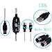 HDE USB to MIDI Cable PC to Synthesizer Microphone Keyboard Instrument Converter Adapter for Home Music Studio