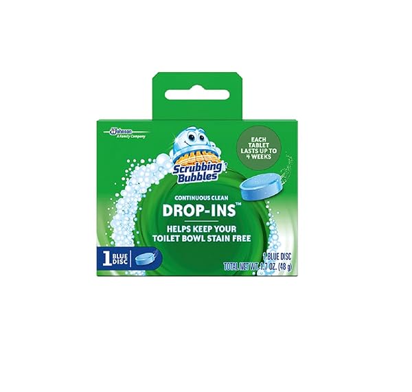 VANISH SCRUBBING BUBBLES DROP-INS, 1.7 OZ, PACK OF 12