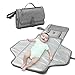 ISAMANNER Changing Pad - Portable Changing Pad, Baby Changing Pad, Portable Diaper Mat, Diaper Changing Pad, Baby Changing Mat, Baby Travel Kits, Baby Shower Gift, Travel Changing Pad with Pillow