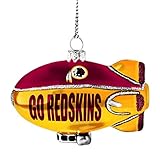 NFL Washington Redskins Glitter Blimp Ornament