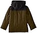 iXtreme Boys' Polyester Filled Faux Wool Coat with Fleece Hood