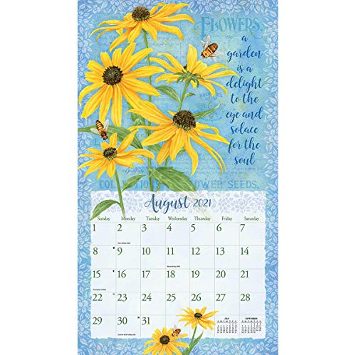 Lang Botanical Inspiration 2021 Wall Calendar (21991001896) | Pricepulse