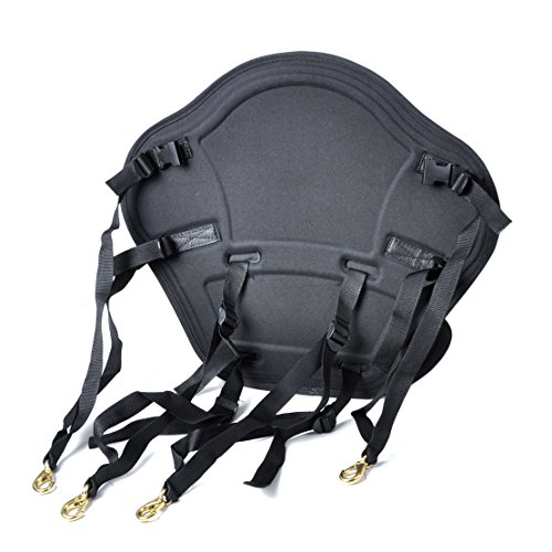 thumbnail image 2 of Detachable Kayak Seat With Back Support - Padded Canoe Seat Cushion With Storage Bag 2 of 14