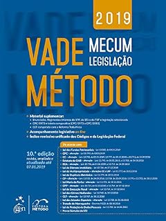 Livro Vade Mecum - Legislação Método
