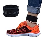 B-Great Ankle Band for Men and Women Compatible with Fitbit Flex 2/One/Zip/Charge 2 3/Alta HR or Garmin Vivofit/2/3/4/JR Fitness Tracker