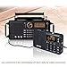AGPTEK FM Pocket Radio, Portable Radio with Line-in Voice Radio Recorder and Mp3 Player, Built-in Speaker and Better Reception, Supports Up to 32GB SD Card (Black)