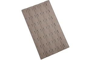 APLUSGEAR 5 Pcs/Set Polymer Rail Nylon Picatinny Rail Non-Slip for M-lok Compatible System