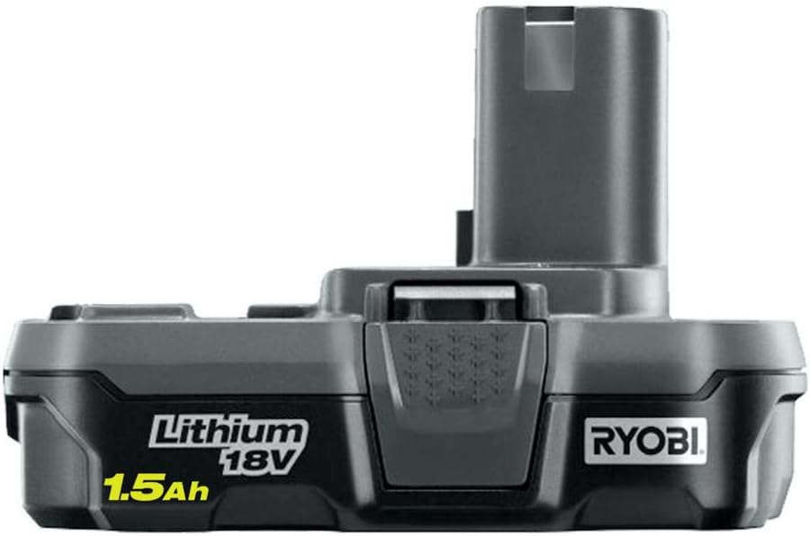 Ryobi 18-Volt ONE+ 1.5Ah Compact Lithium-Ion Battery : Garden & Outdoor