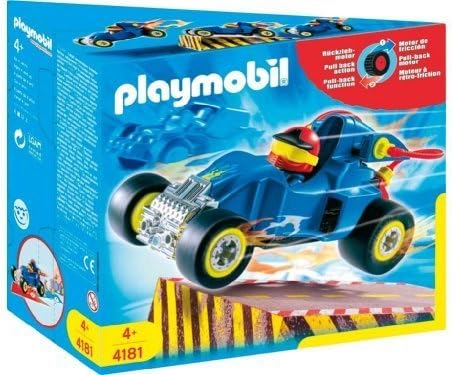Playmobil - Racing Car Blue 4181 by Playmobil: Amazon.es: Juguetes y juegos