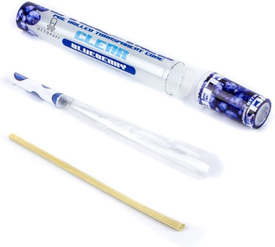 OCTOPUFF 5 x Cyclones Clear Pre Rolled Transparent Cones in 5 Various Flavour - Image 3