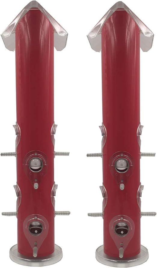 Sundeluxe Pack Of 2 Bird Feeders For Wild Birds 47 Cm In The Form Of A