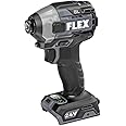 FLEX 24V Brushless Cordless 1/4-Inch 2,500 In-Lbs Torque Quick Eject Hex Impact Driver Multi-Mode Tool Only, Battery and Charger Not Included - FX1371A-Z