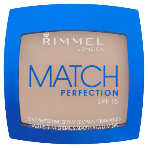 Rimmel Match Perfection Cream Compact Foundation 7g-Light Porcelain 010