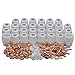 RIVERWELD PT-31 LG-40 JG40 Plasma Cutting Torch Consumables Standard Tips Nozzle 18866 Electrode 18205 Shroud Shield Ceramic Cup 18204 Fit Cut 40 50 CT-312 Plasma Cutter 130pcs
