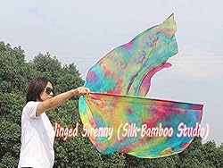 Winged Sirenny Large Silk Flex Flags for Prophetic