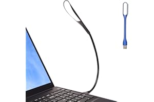 EBYPHAN Dimmable USB Lamp, Flexible USB Keyboard Light, Mini USB Light for Laptop (14-LED-Bead, 3-Level Adjustable Brightness