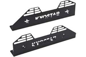 KYOSTAR Universal Black Iron Low Seat Side Mount for Bride Recaro Sparco OMP Bucket Seat (Only seat bracket)