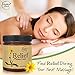 Relief Arnica Cream – Enriched with Lemongrass, Eucalyptus & Rosemary Essential Oils – All Natural Massage Lotion for Sore Muscles & Stiffness. Perfect for Massage Therapy by Brookethorne Naturals