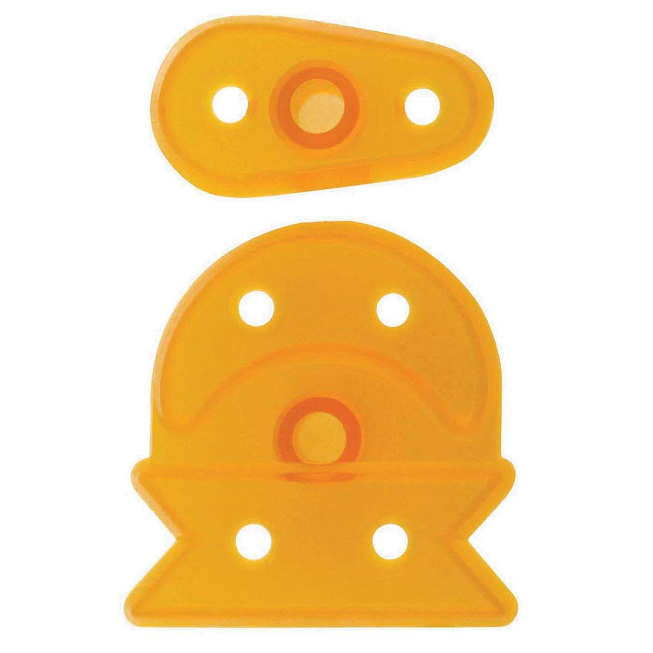 JEM Baby Bootee Cutters, Medium Size, Set of 2, White