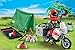 Playmobil Biker at Camp Site Playset
