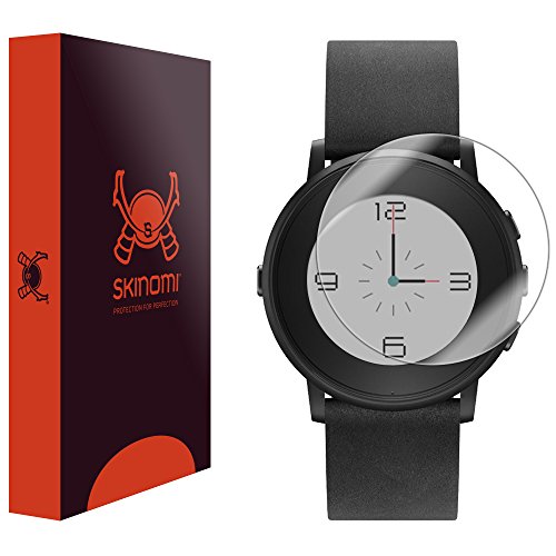 Pebble Time Round Screen Protector (20mm), Skinomi TechSkin (6-Pack) Full Coverage Screen Protector for Pebble Time Round Clear HD Anti-Bubble Film Pebble Time Round Screen Protector (20mm), Skinomi TechSkin (6-Pack) Full Coverage Screen Protector for Pebble Time Round Clear HD Anti-Bubble Film