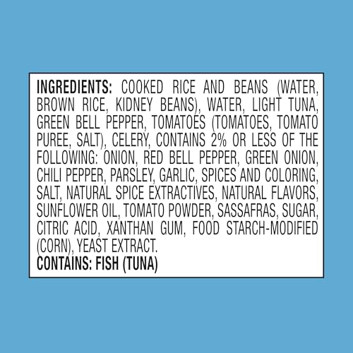 STARKIST SMART BOWLS TUNA, RICE AND BEANS, JAMBALAYA, 4.5 OZ POUCH