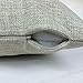 SLS Cotton Linen Decorative Throw Pillow Case Cushion Cover Feather 18