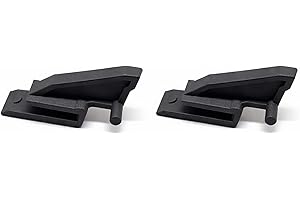 Dust Cover Hinge Replacement for Thorens TD-165 TD-166 MK II TD-145 TD-146 MK5 Turntables – Durable Nylon – 1 Pair