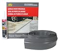 M-D Building Products 50100 M-D Single Garage Door Threshold Kit, 10 Ft L, Vinyl, Gray, 10',