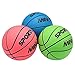 Stylife 5inch Mini Basketball for Kids, Environmental Protection Material,Soft and Bouncy,Colors Varied