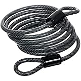 BRINKS - 6 ft x 1/4" Flexible Steel Loop Cable