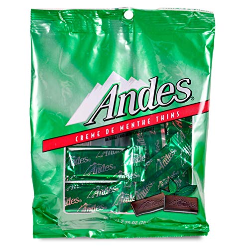 Andes (1) Bag Creme De Menthe Thins Individually Wrapped Mint & Dark