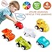 VATOS Toddler Car Toys, 6 Pack Toy Cars for 1 2 Years Old with Free Wheel City Traffic Little Cars,Toy Cars for Toddlers Early Educational Toddler Toys