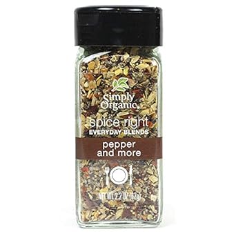 Amazon.com : Simply Organic Spice Right Everyday Blends Pepper & More ...