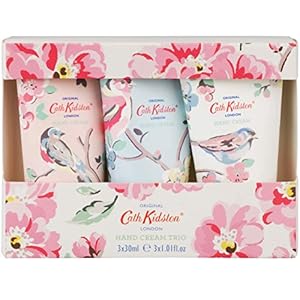 Cath-Kidston-Hand-Cream-Trio-3-x-30ml Cath Kidston Blossom Birds Assorted Hand Cream Trio Gift Set | Enriched With Shea Butter | Cruelty Free & Vegan Friendly…