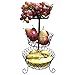 Evelots 3 Tier Fruit/Veggie Basket-Kitchen Counter Top-Sturdy Metal-3 Baskets