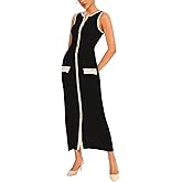 BQDCQB Womens Knit Maxi Dress Sleeveless Bodycon Ribbed Long Tank Dresses Elegant Button Down Workwear Dress