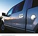 All Sales 6052K Black Billet Aluminum Ring and Fuel Door