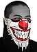 SFYNX 'Evil Clown' EDM Face Mask - Red Rave Bandana