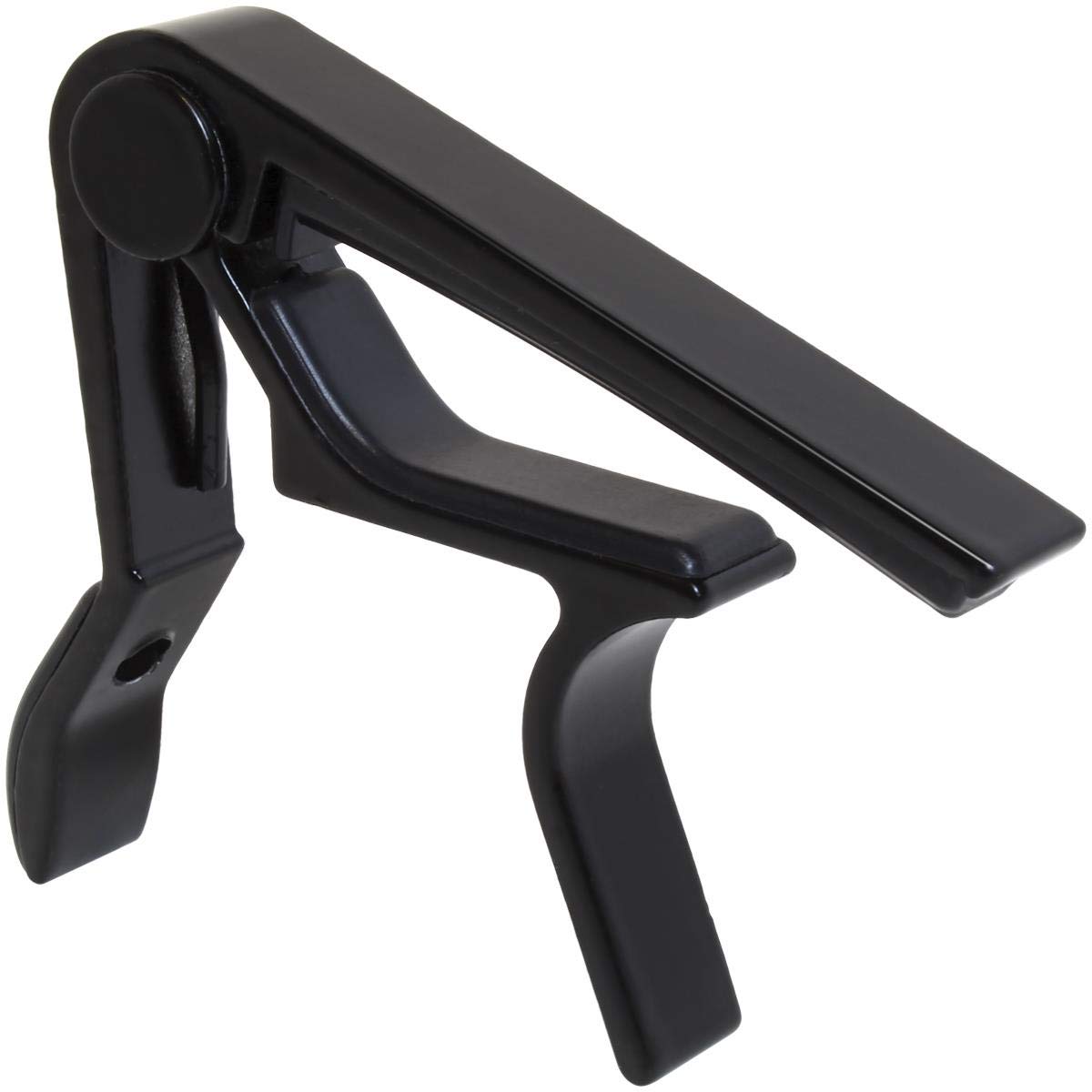 iGadgitz Xtra U7134 Curved Acoustic and Electric Guitar Capo, Capotasto - Black
