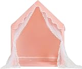 MUHMUH Kids Play Tent with Star Lights Indoor Outdoor Princess Playhouse view 6