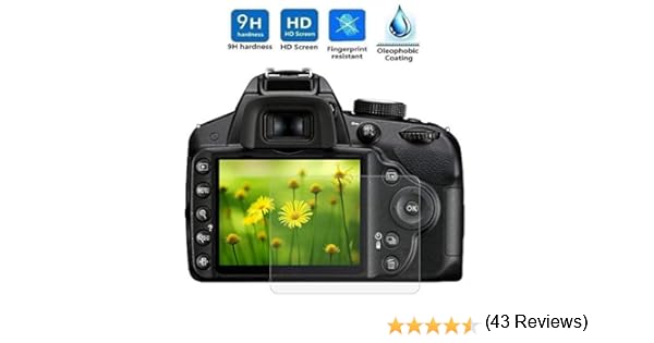 REY Protector de Pantalla para Nikon D3200 - D3300: Amazon.es ...