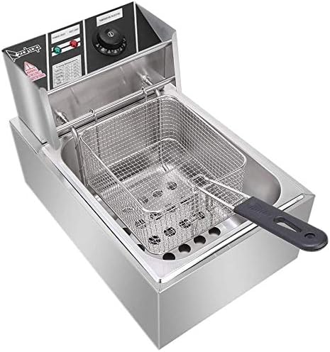 Stainless steel deep fryer tank, valued at $69.99.
