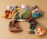 TY Beanie Babies Claude the Crab Stuffed Animal Plush Toy - 6 inches long - Brown