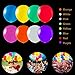 LED Light Up Balloons Blinking Light 32 Pcs - Mixed Color for Holiday/Birthday/Wedding Party (size 2)
