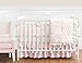 Sweet Jojo Designs 2-Piece Gold and White Polka Dot Window Treatment Panels Curtains for Amelia Bedding Collection