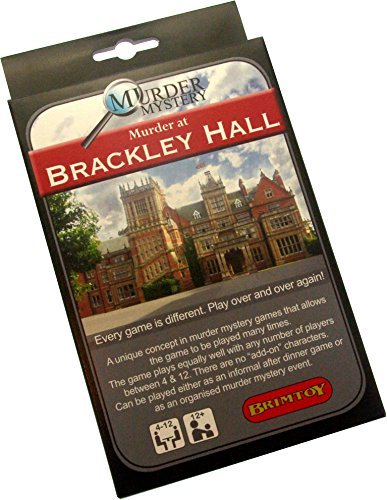 Murder at Brackley Hall. Replayable Murder Mystery Game game for 4-12 people.