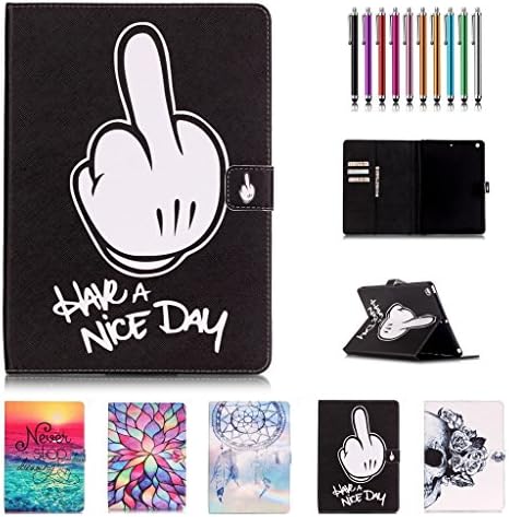 KingCool ipad Mini Case iPad Mini 2/3 Case Have a Nice Day Printed PU Leather Stand Case for Apple iPad Mini 1&amp;2&amp;3
