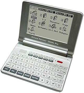 Amazon Com Ectaco 500al Pro Traductor Diccionario De Palabras Multilingue Arabe Chino Frances Aleman Japones Coreano Ruso Mas 20 Idiomas Adicionales Office Products