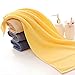 Pidada Hand Towels Set of 2 100% Cotton Absorbent Soft Towel for Bathroom 13.8 x 29.5 Inch (Yellow)